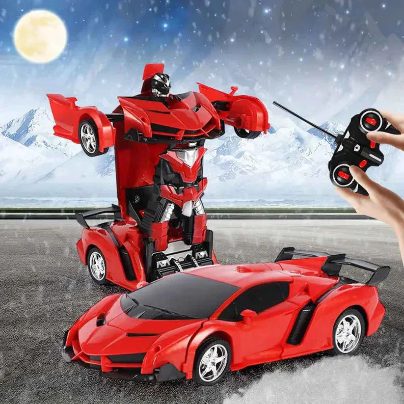 Remote Control Shape-Shifting Transformer Car
