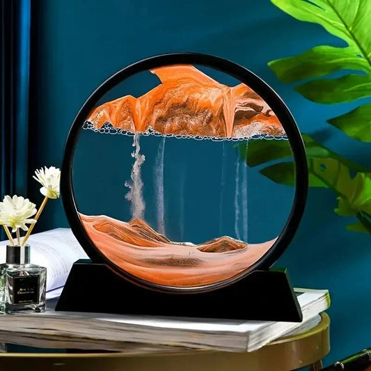 3D Moving Sand Art Desk Lamp