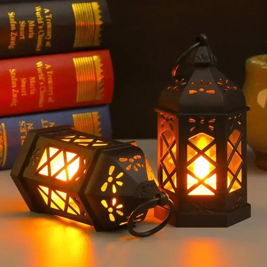 Vintage European Style Portable Oil Lamp