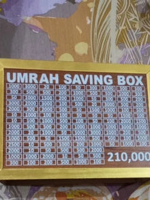 Umrah Saving Box
